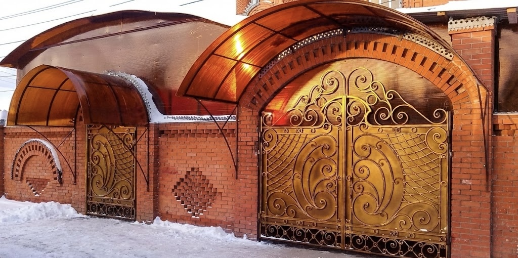 Козырек из поликарбоната, с.Черновка